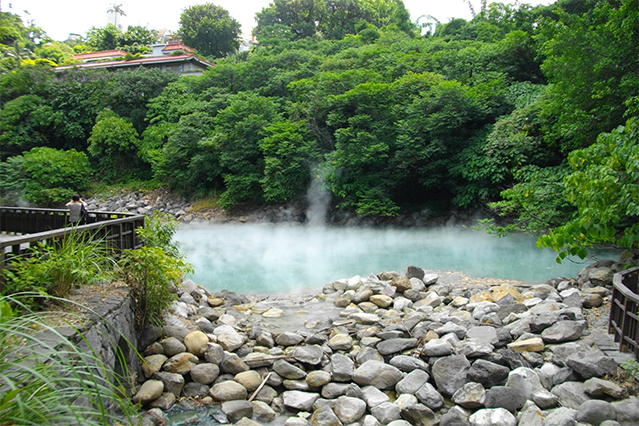 北投温泉　地獄谷